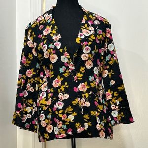 Multicolor Floral Blazer